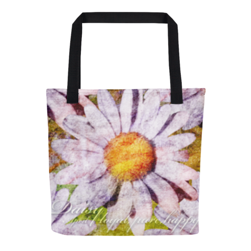 Birthday Blossom Tote Bag - April Daisy