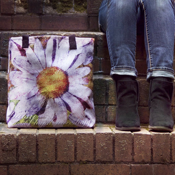 Birthday Blossom Tote Bag - April Daisy