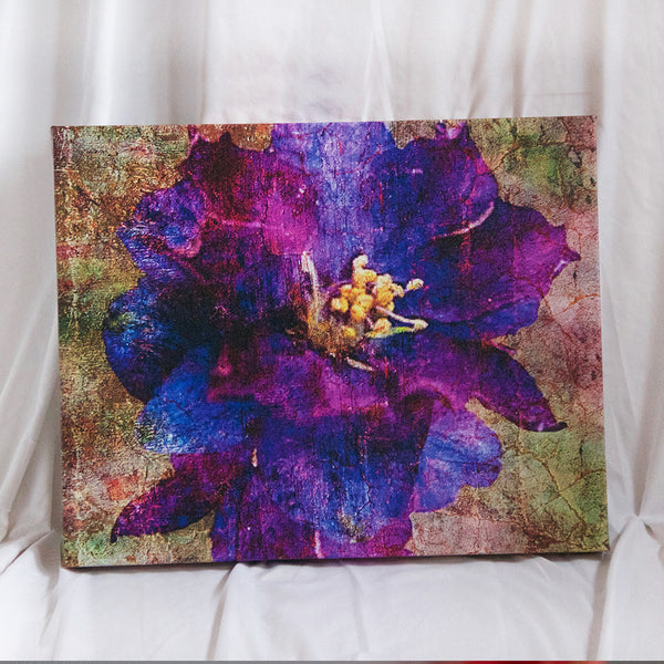 Birthday Blossoms Wall Art - Larkspur