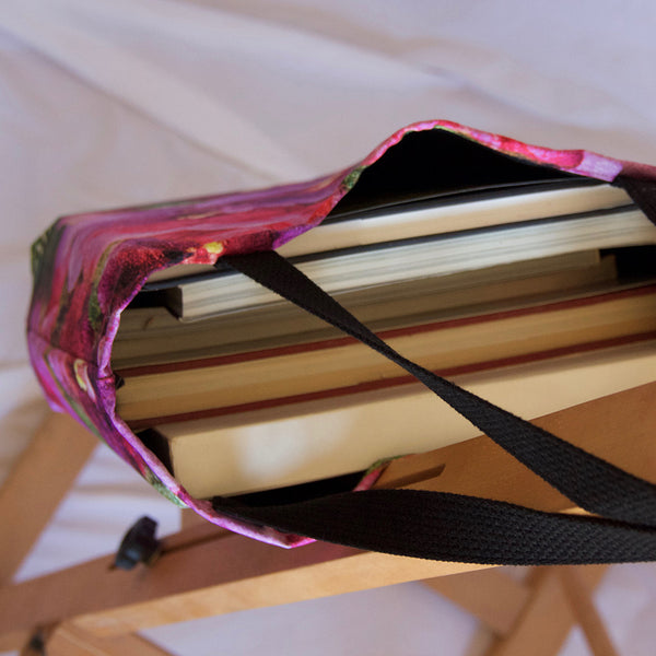 Birthday Blossom Tote Bag - February Violet